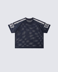 Vintage Wash Mesh Number Graphic Tee