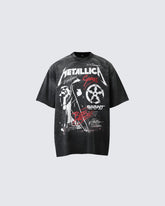 Loose American-style Printed Short-sleeved T-shirt
