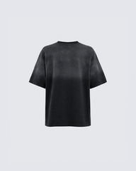 Vintage Band Graphic Distressed T-Shirt