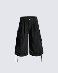 Street New Utility Wide-Leg Shorts