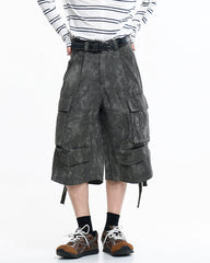 Refined Utility Cargo Bermuda Shorts