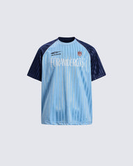 Retro Striped Star Number Jersey T-Shirt