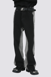 Grid Soul Straight Jeans