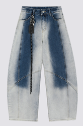 Gutter Mileage Hayley Bleached Barrel Jeans