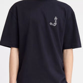 Jacquemus Logo Print Cotton Crew Neck Unisex T-Shirt