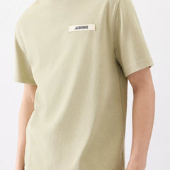 Jacquemus Summer Casual Round Neck Unisex T-Shirt