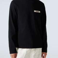 Jacquemus Embroidered Logo Crew Neck Long Sleeve Sweatshirt