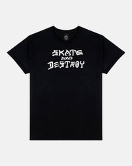 SKATE AND DESTROY - TSHIRT - BLACK