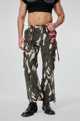 Signal Scuff Camouflage Straight Jeans