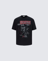 Distressed Graphic Print T-Shirt