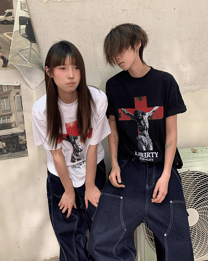 Liberty and Equality Graphic T-Shirt
