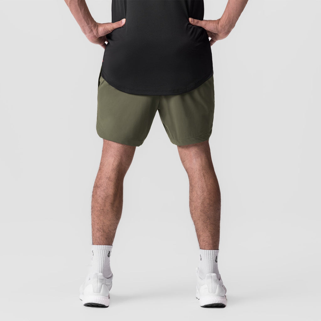 0823. Tetra-Lite® 7" Linerless Short - Olive "Wings"