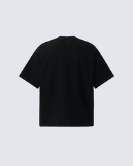 American Retro Studded Print Fashion T-Shirt