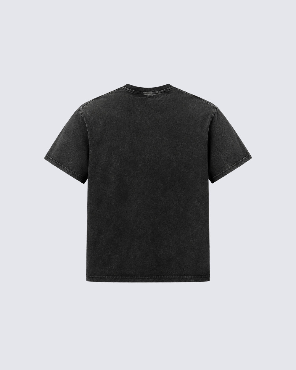 Retro Washed Flame Print Personalized T-Shirt
