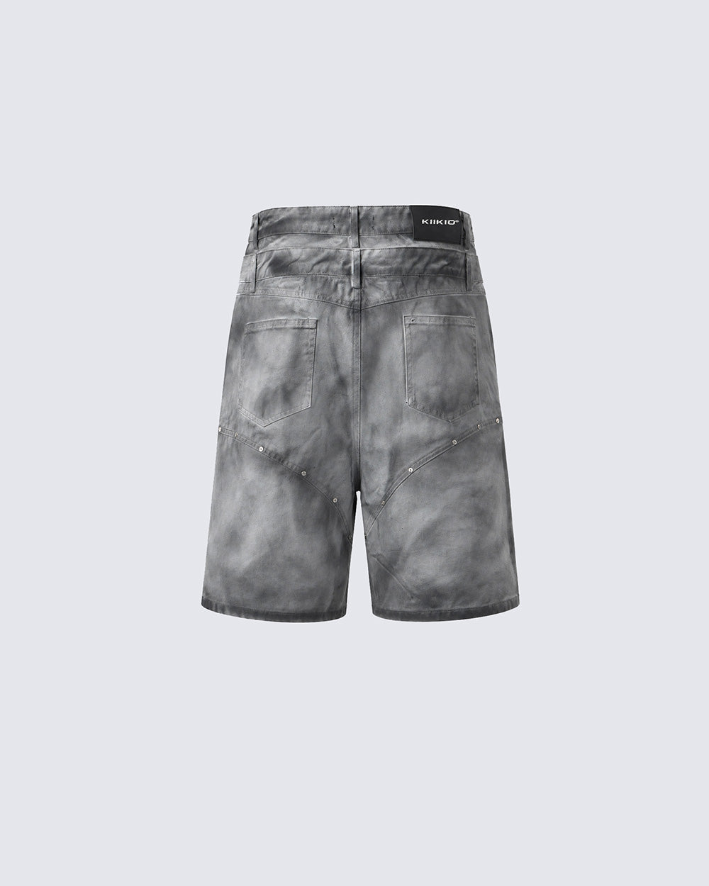 Vintage American Wash Spiked Denim Shorts
