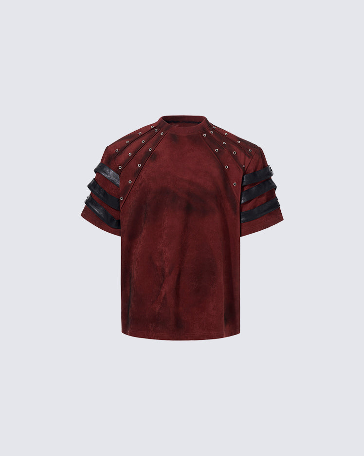 Vintage Rivet Short Sleeve T-Shirt