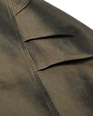 American Vintage Washed Panel Loose Fit Shorts