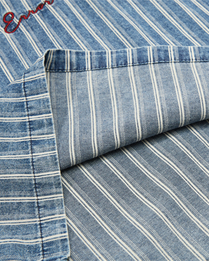 Vintage Striped Polo Shirt