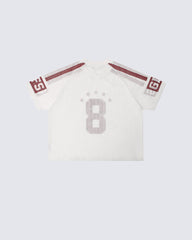 Vintage Wash Mesh Number Graphic Tee