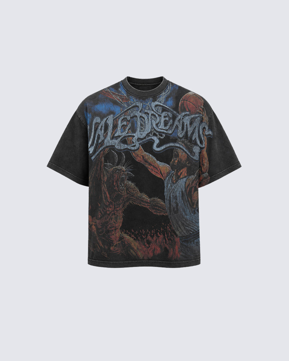 Vintage Graphic Washed Street Tee