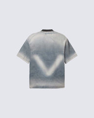 Vintage Washed Faded Graphic Casual T-Shirt