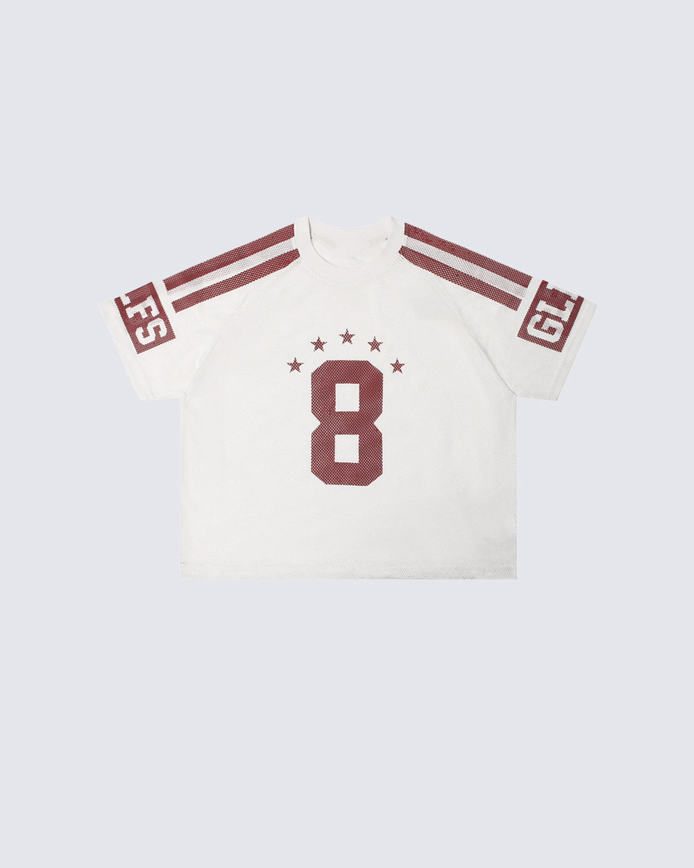 Vintage Wash Mesh Number Graphic Tee