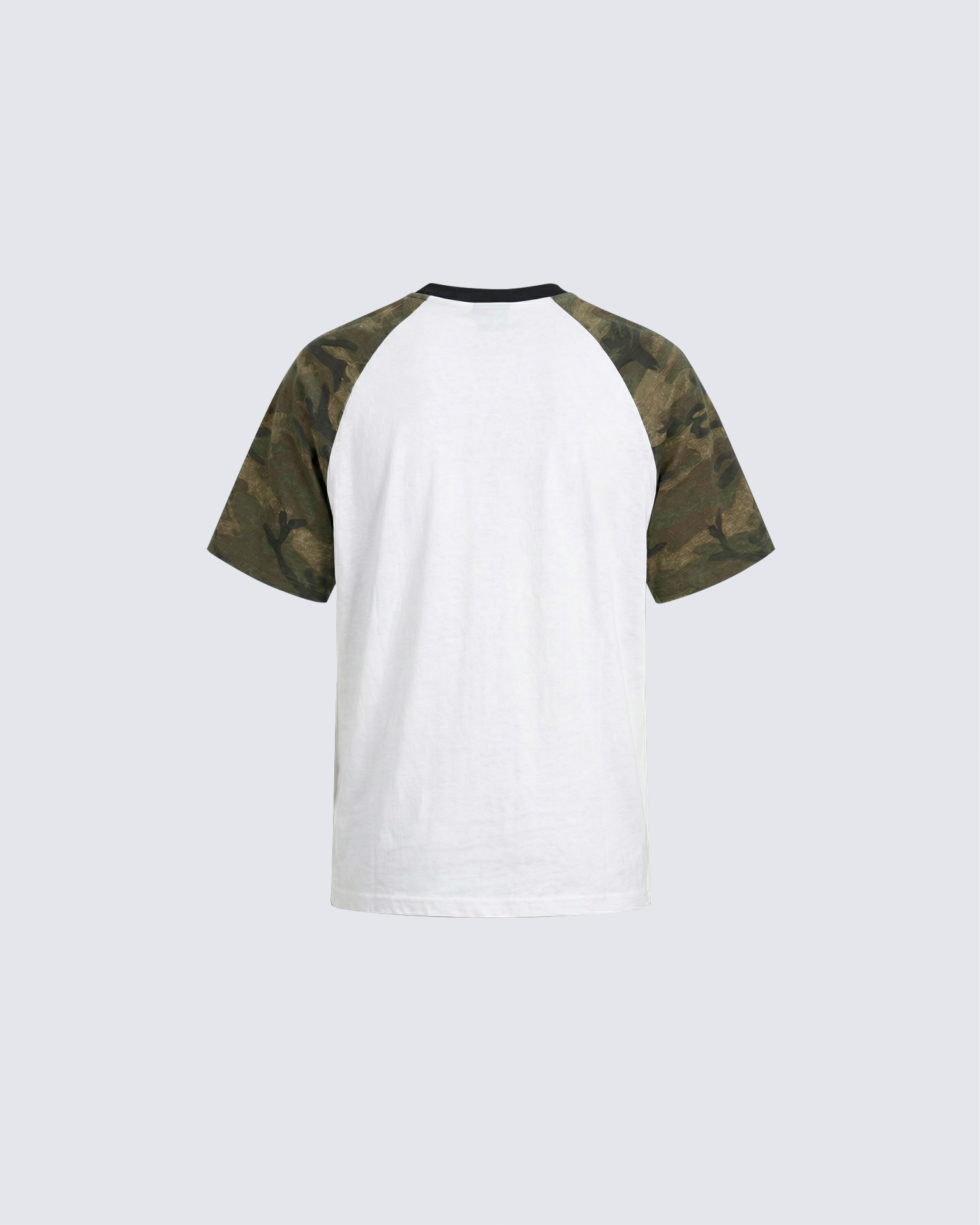 Vintage Camo Raglan T-Shirt New