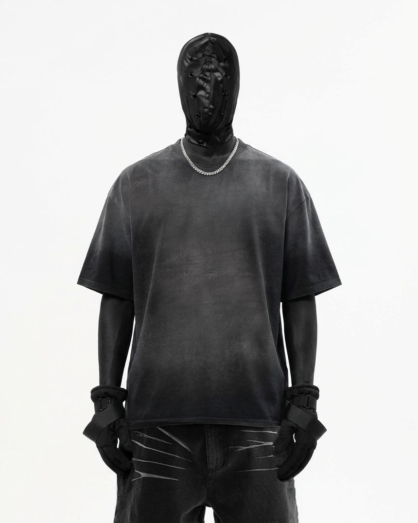 Boxy Sprayed Cotton Tee