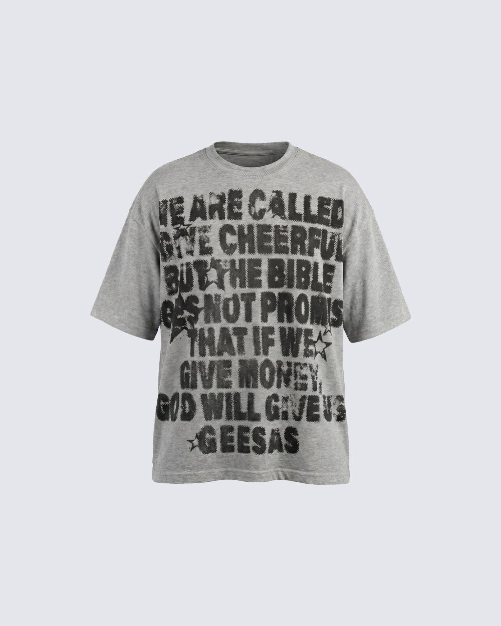 Hip-Hop Letter Print Short Sleeve T-Shirt New