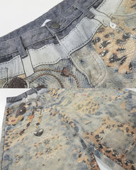 New Arrival 100% Cotton Printed Cargo Shorts