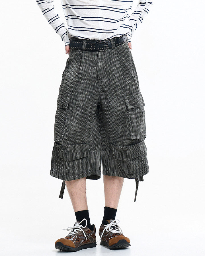 Refined Utility Cargo Bermuda Shorts