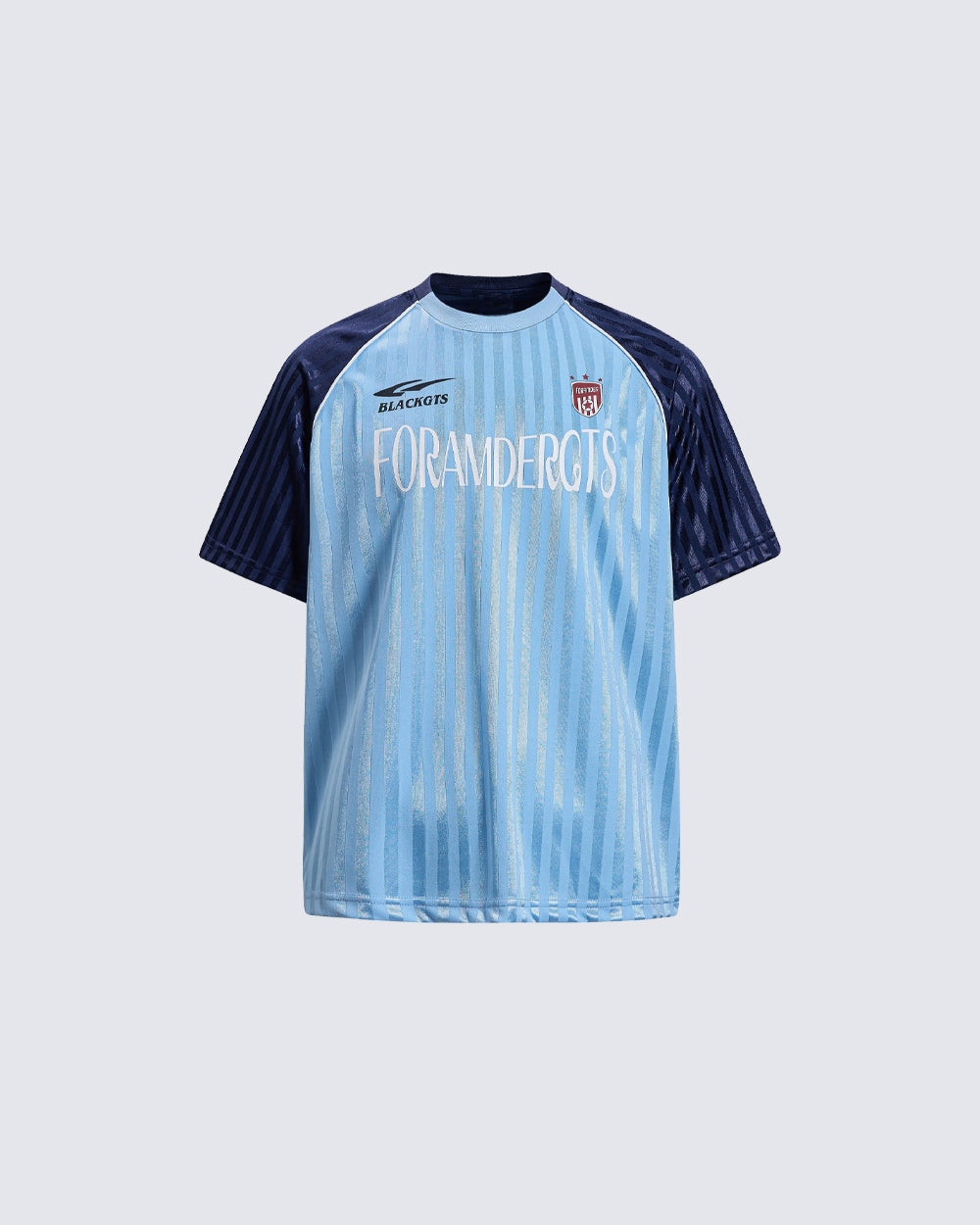 Retro Striped Star Number Jersey T-Shirt
