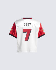 Sport Mesh Number Print Street Football Jersey