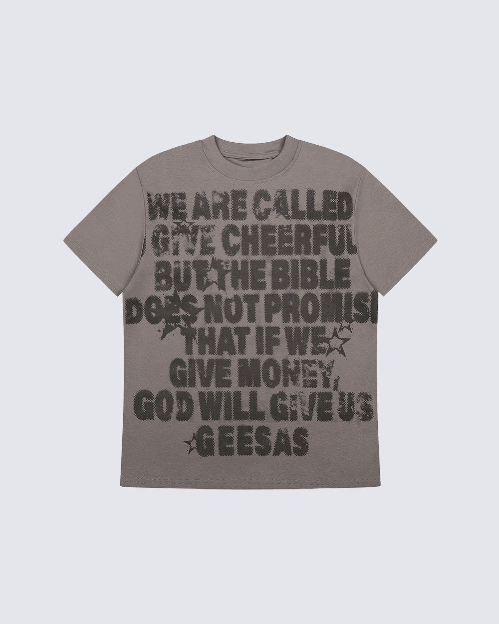 Hip-Hop Letter Print Short Sleeve T-Shirt New