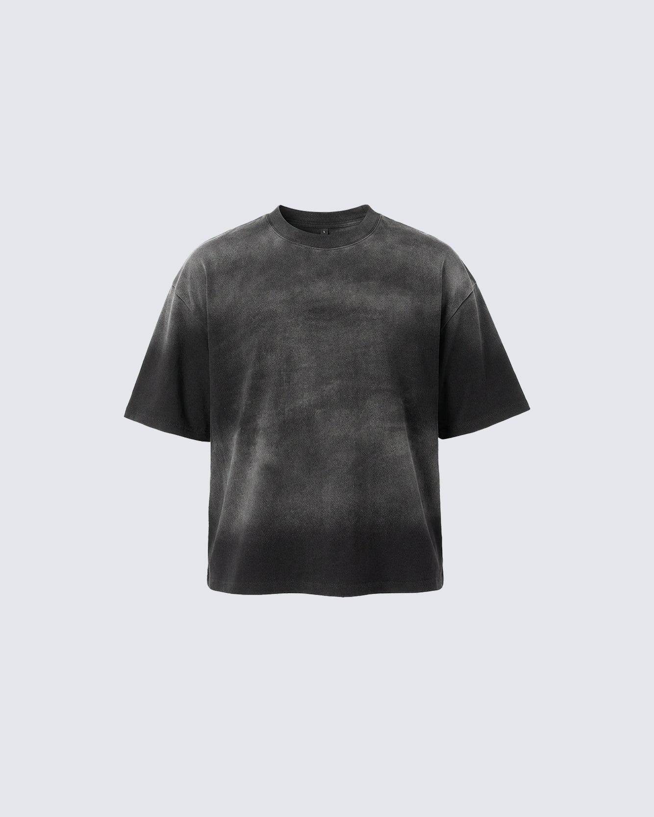 Boxy Sprayed Cotton Tee