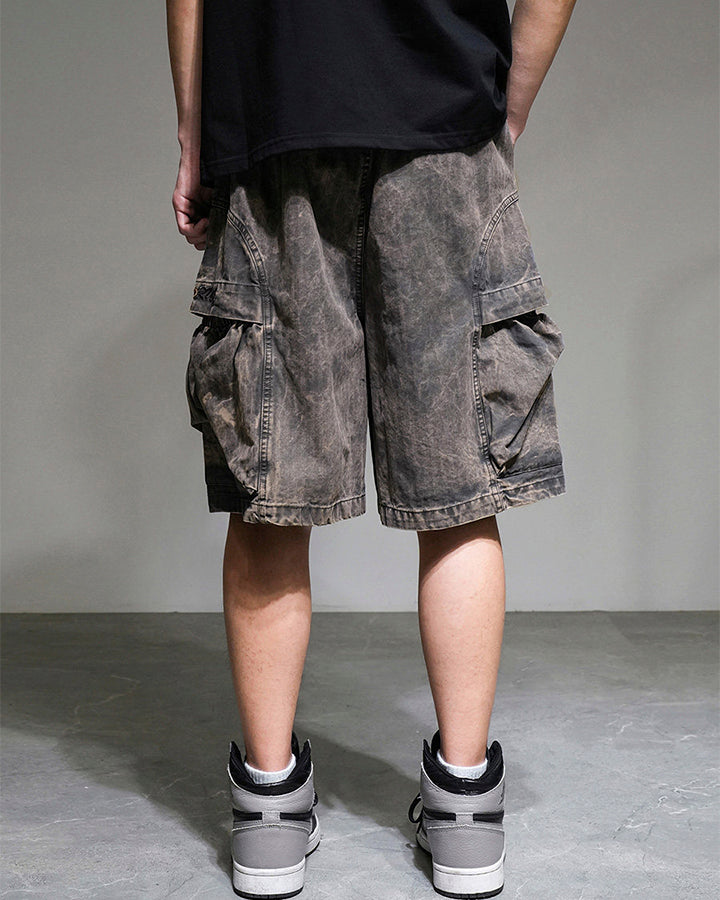 New Arrival Vintage Multi-Pocket Cargo Shorts