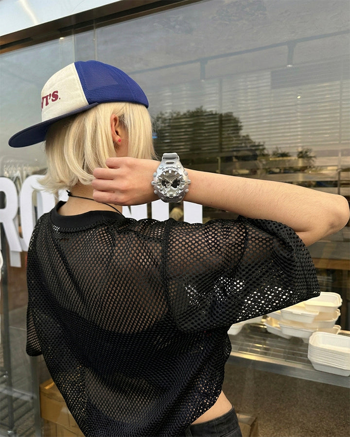 Vintage Mesh Graphic Jersey New