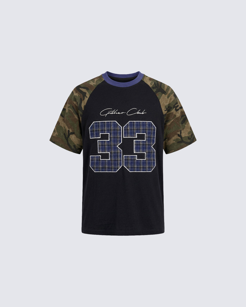 Vintage Camo Raglan T-Shirt New