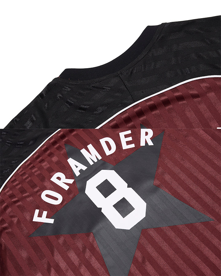 Retro Striped Star Number Jersey T-Shirt