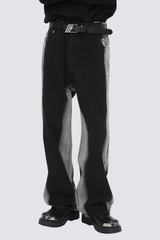 Grid Soul Straight Jeans