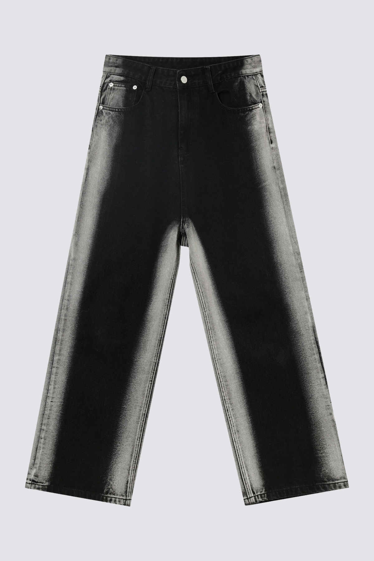 Grid Soul Straight Jeans