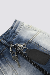 Gutter Mileage Hayley Bleached Barrel Jeans