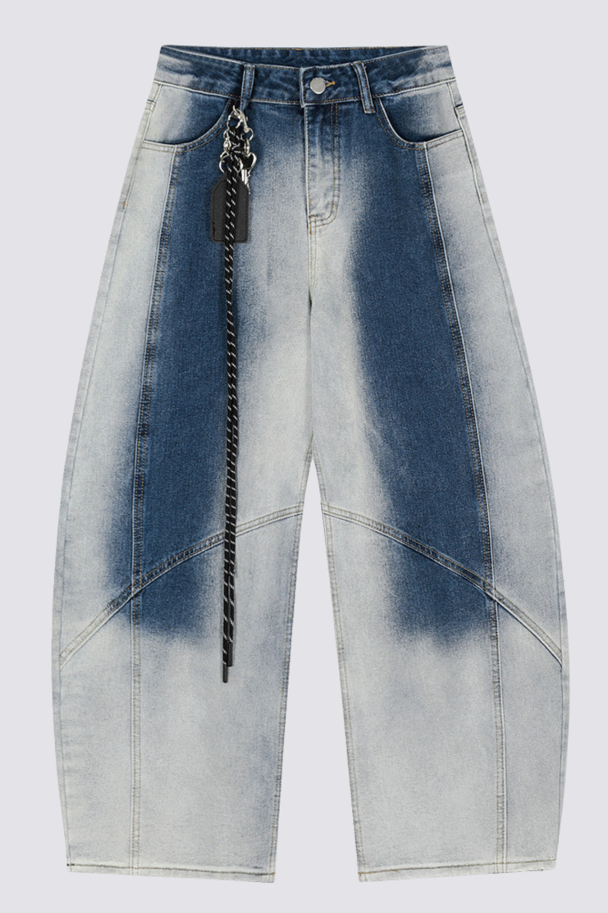 Gutter Mileage Hayley Bleached Barrel Jeans