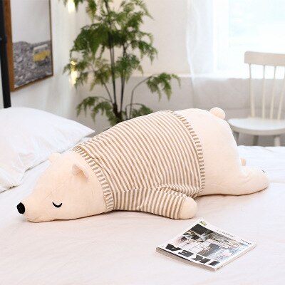 Cute Polar Bear (with/without cloth) Plush Toys 35cm