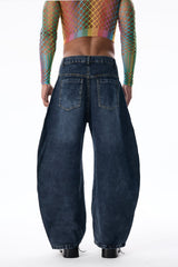 Motion Arc Star Wide Leg Jeans