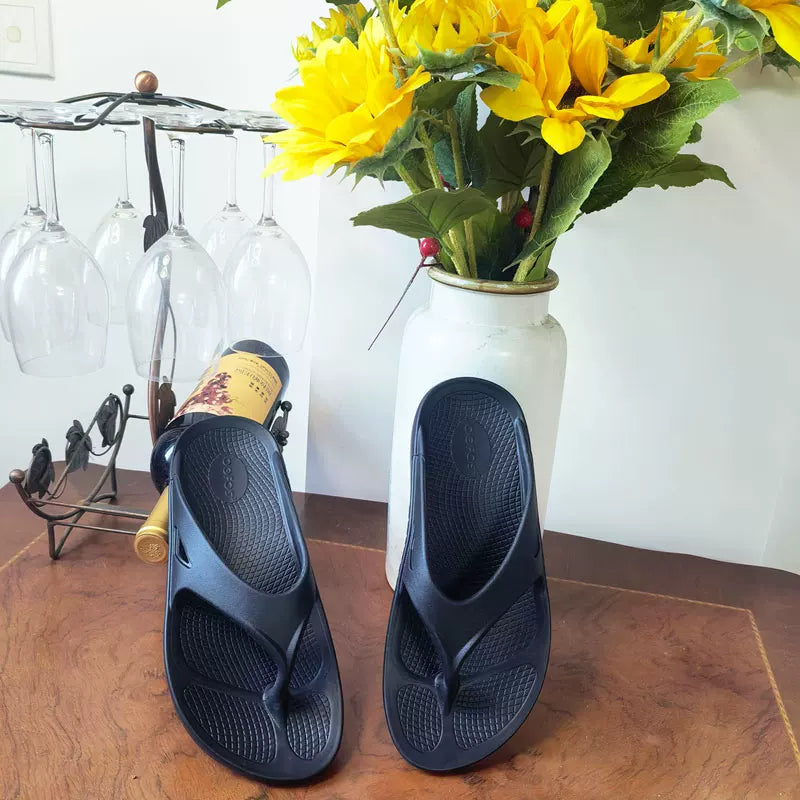 OOFOS Thick Sole Recovery Flip Flops Shock Absorbing Comfort Sandals