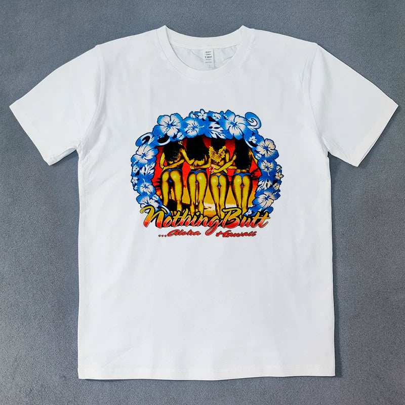 Men's Vintage Aloha Hawaii Graphic Tee