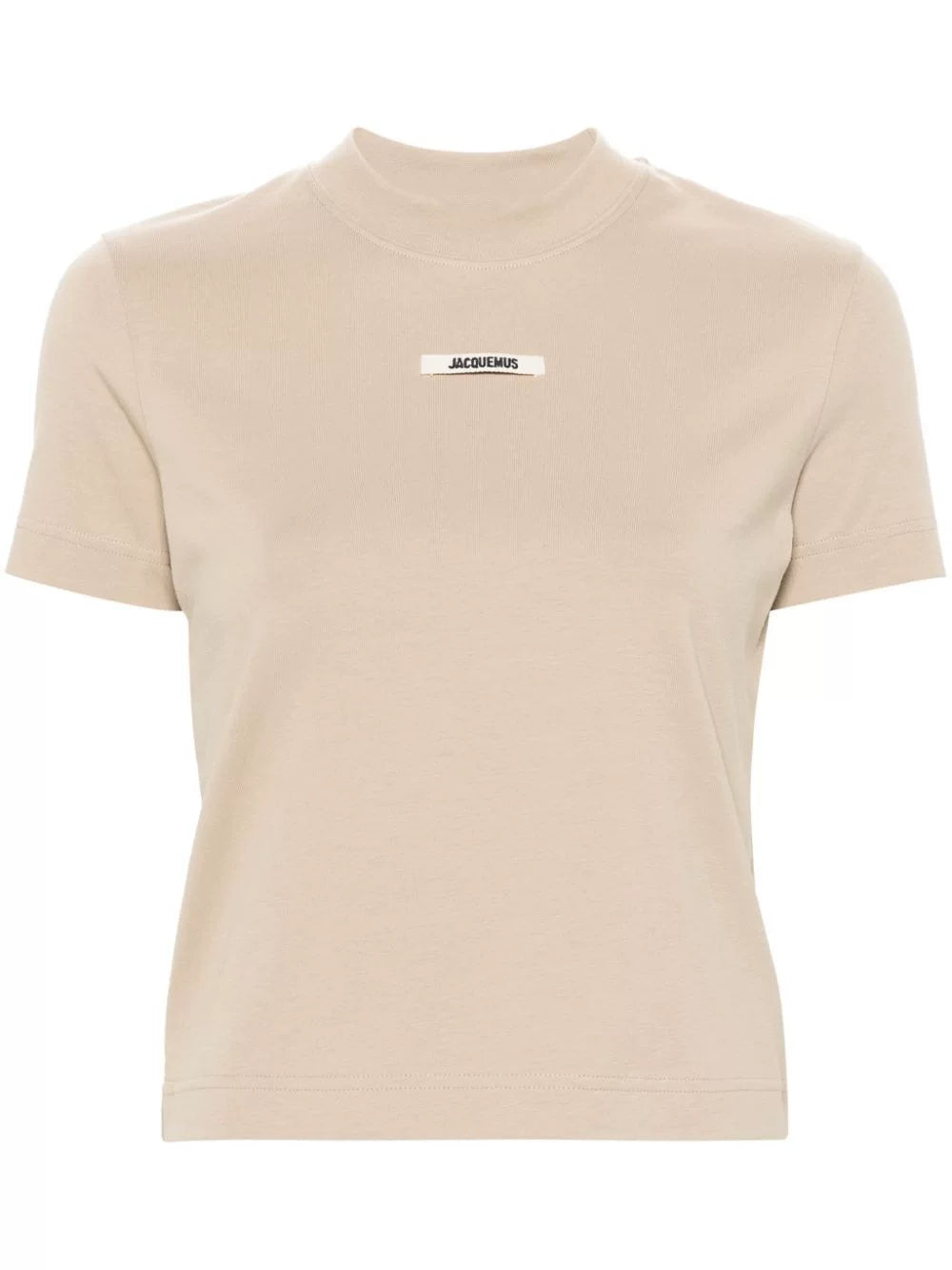 Jacquemus Logo Slim Fit Round Neck Women's T-Shirt