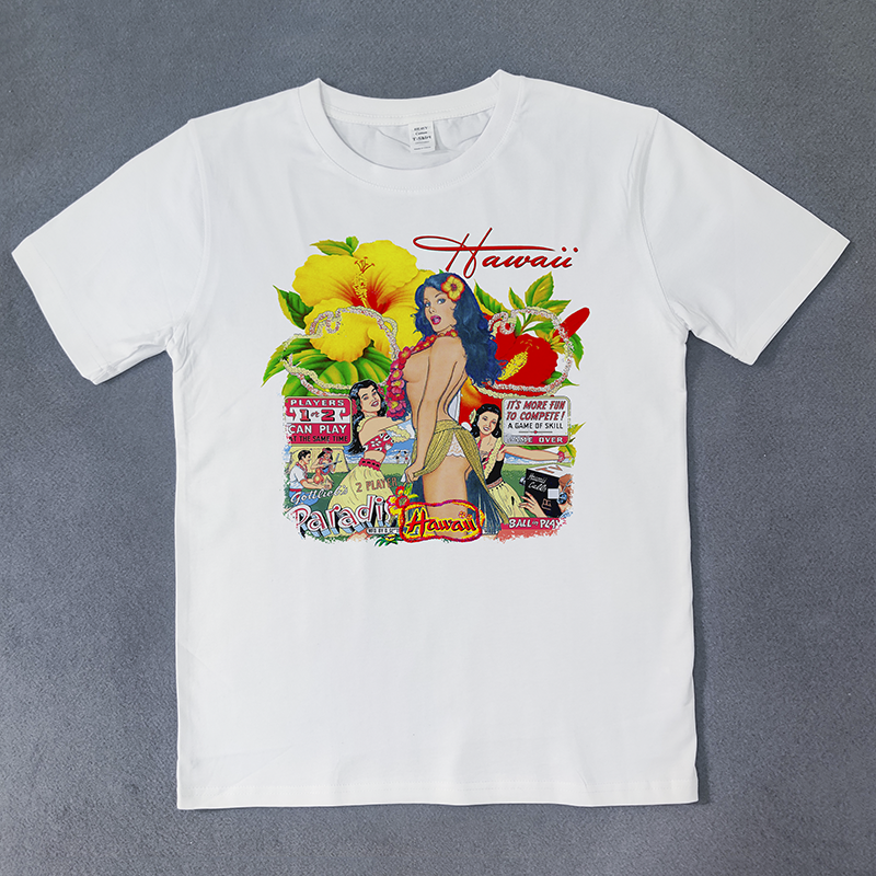 Men's Vintage Aloha Hawaii Graphic Tee
