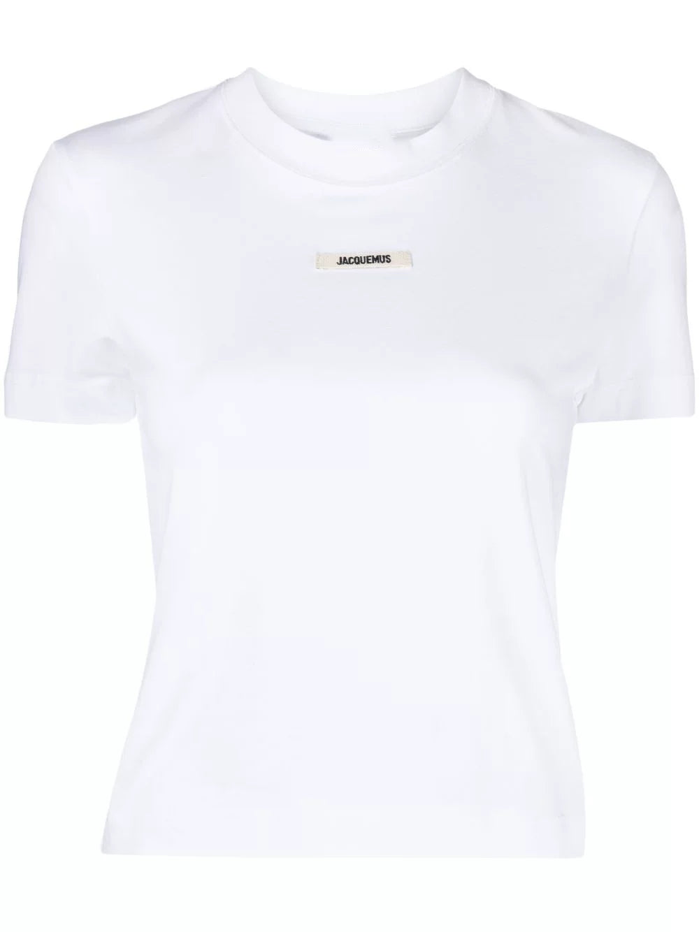 Jacquemus Logo Slim Fit Round Neck Women's T-Shirt